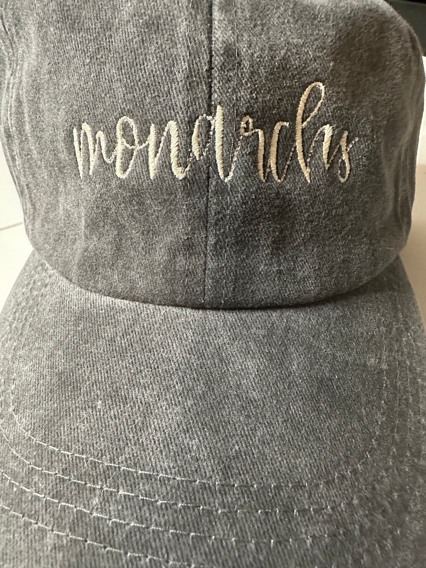 Monarch Embroidered Hat