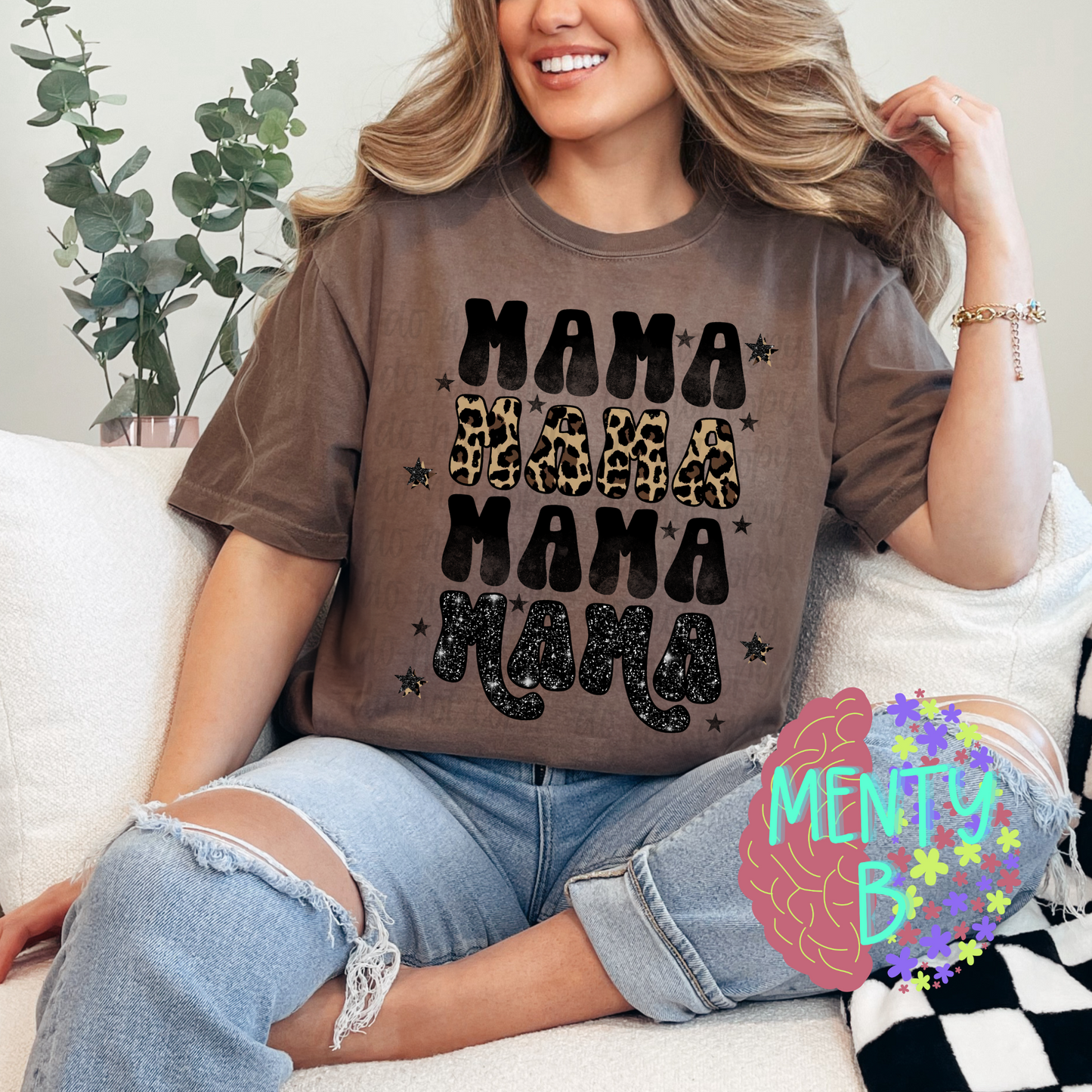 Mama Cheetah Print