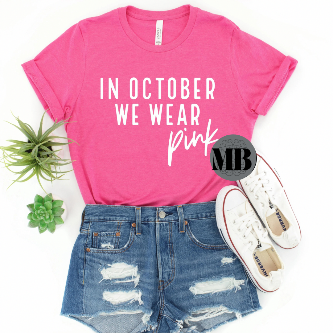 In October We Wear Pink