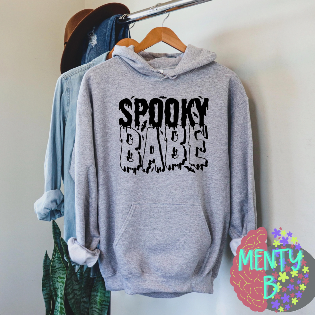Spooky Babe (black print)