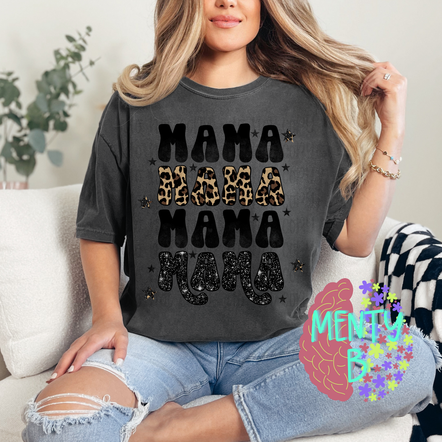 Mama Cheetah Print