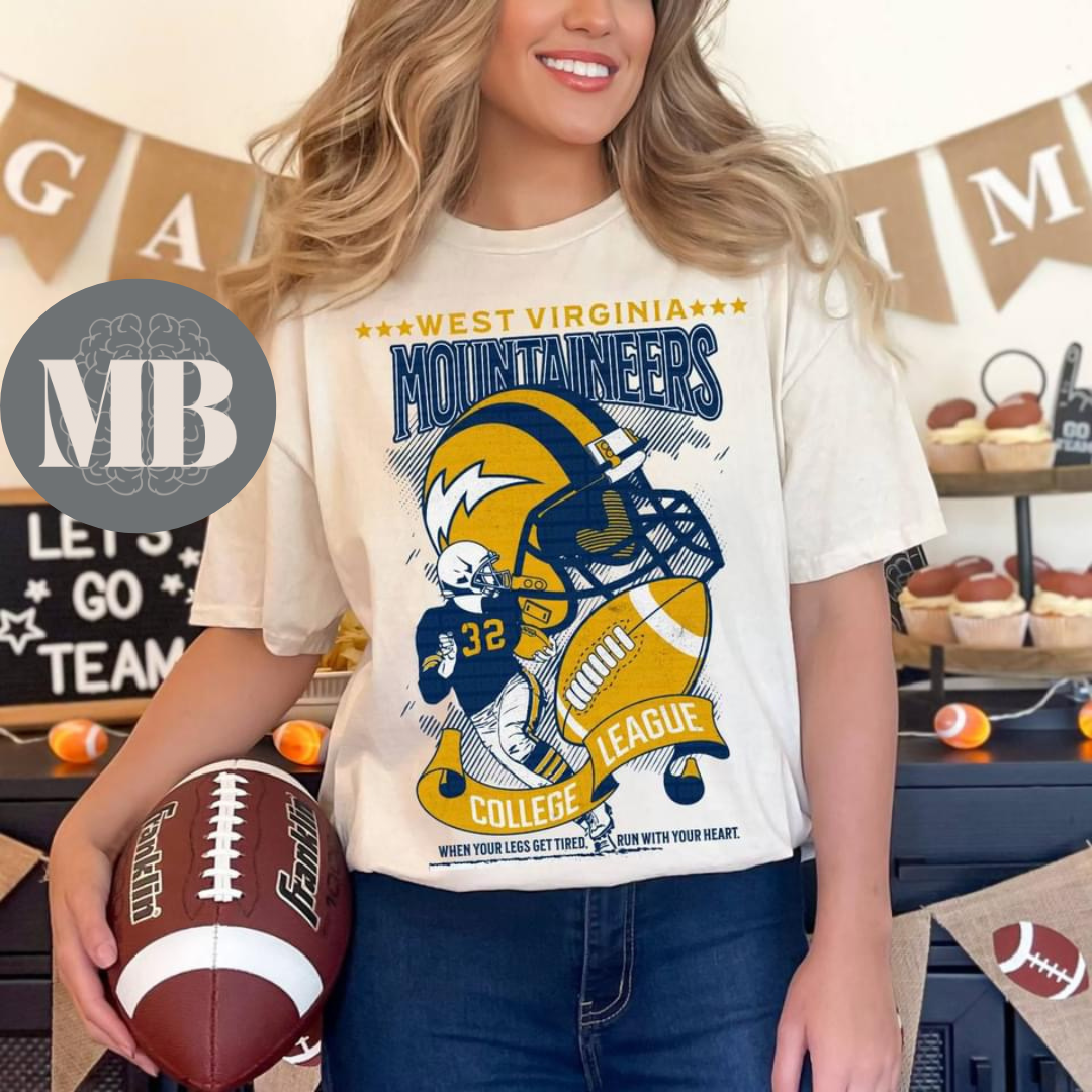 Vintage West Virginia Mountaineers