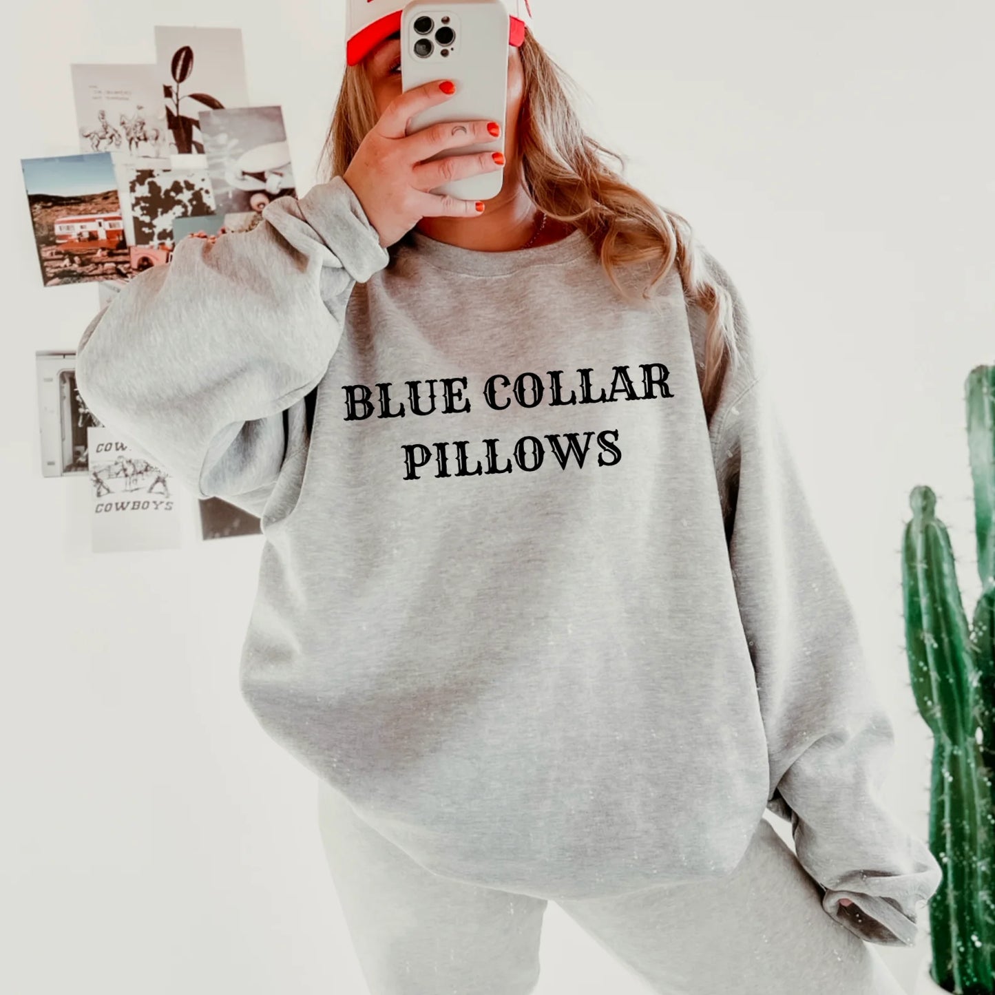 Blue Collar Pillows