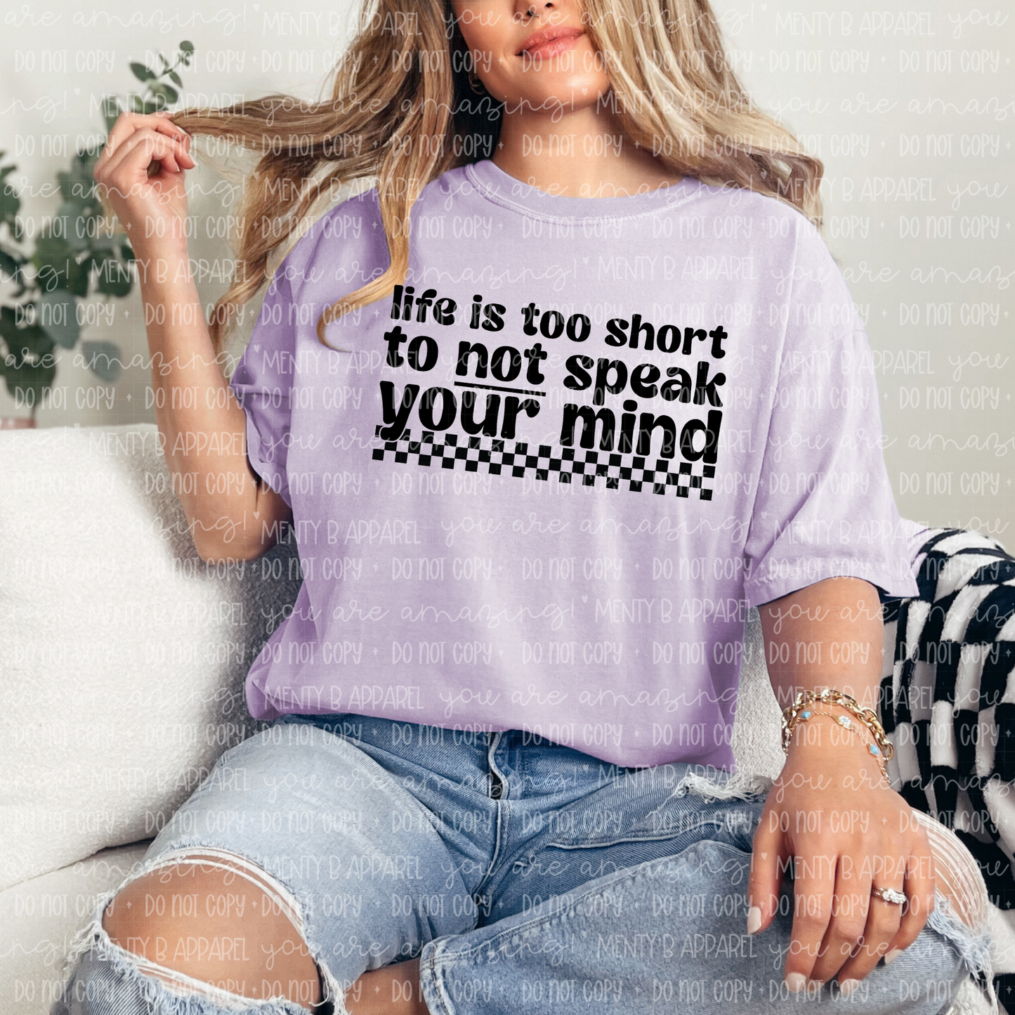 Life is too Short to Not Speak Your Mind