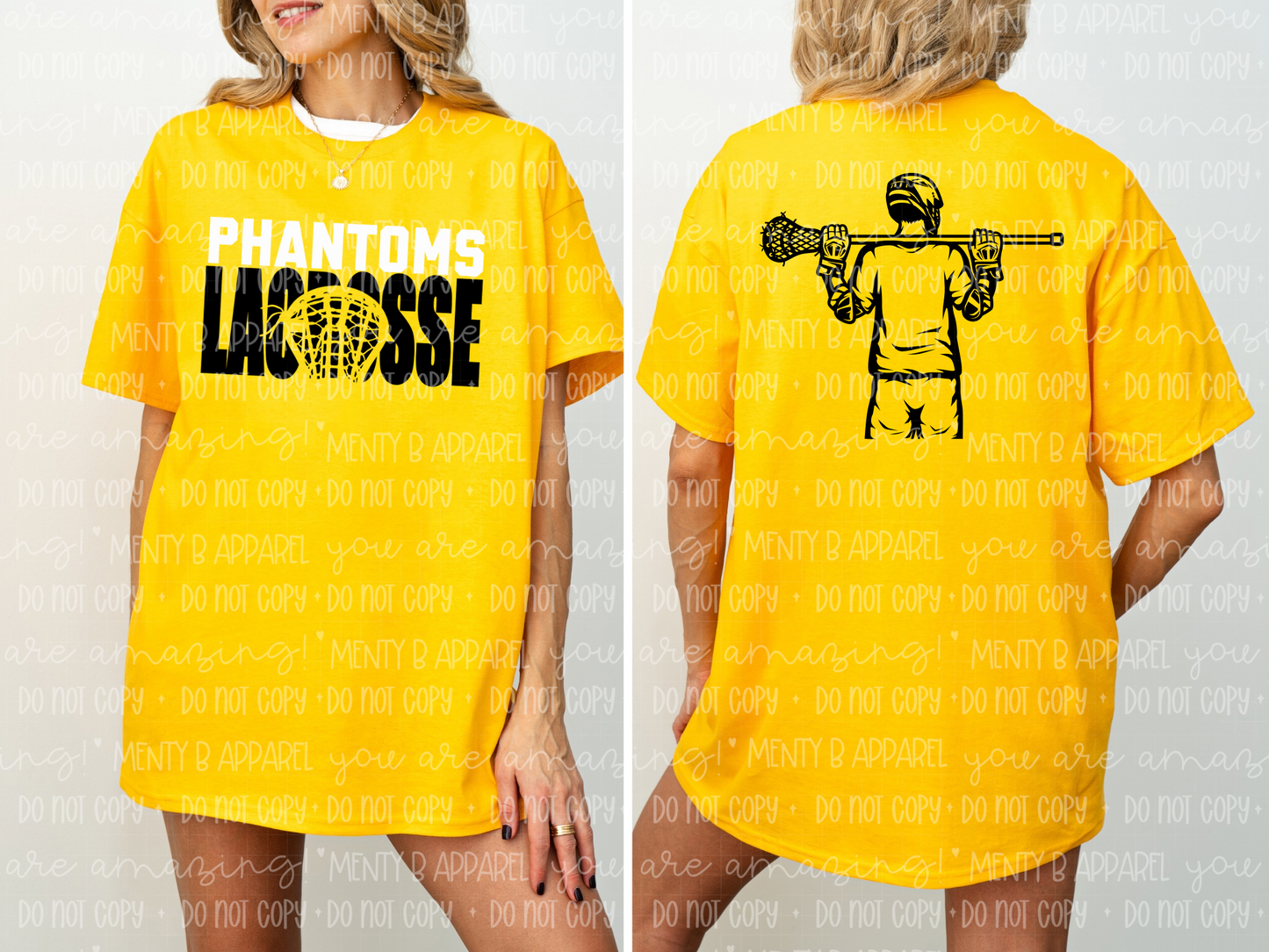 Phantoms Lacrosse Player -Custom