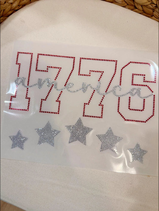 1776 Rhinestone Shirt