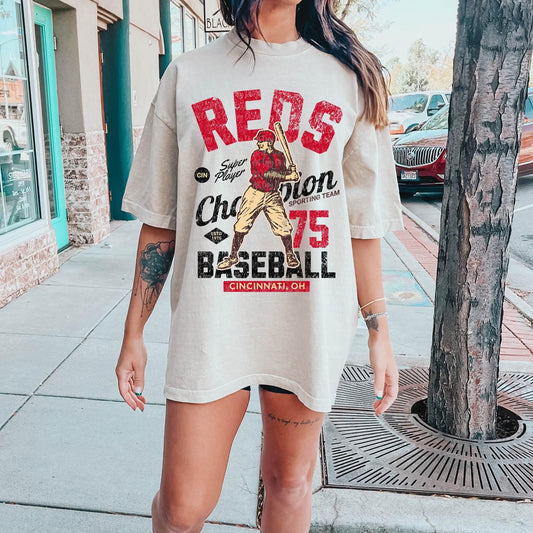 Reds Vintage Baseball