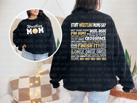 Stuff Wrestling Moms Say