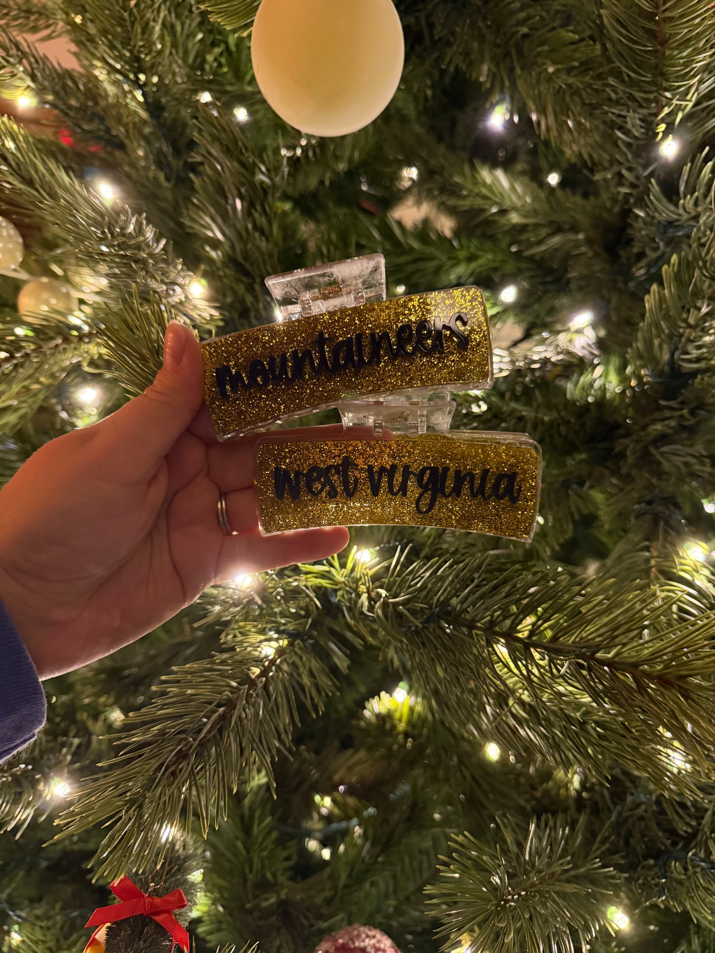 West Virginia Claw Clip