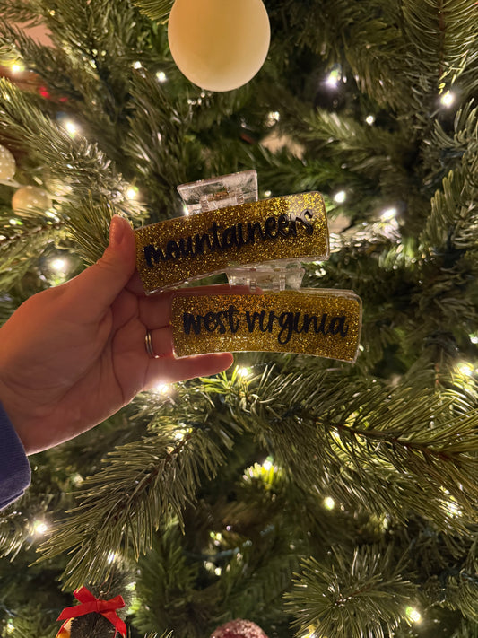 West Virginia Claw Clip