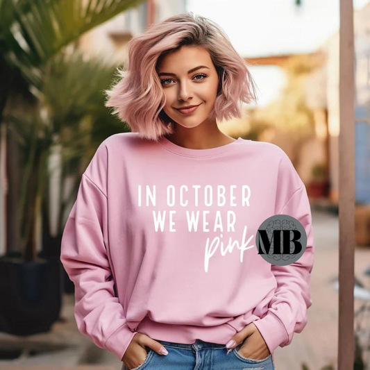 In October We Wear Pink