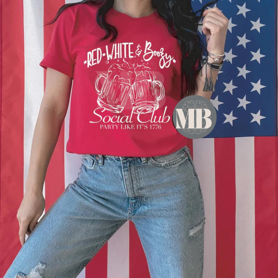 Red White & Boozy Social Club