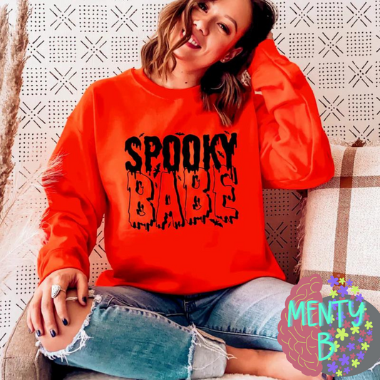 Spooky Babe (black print)