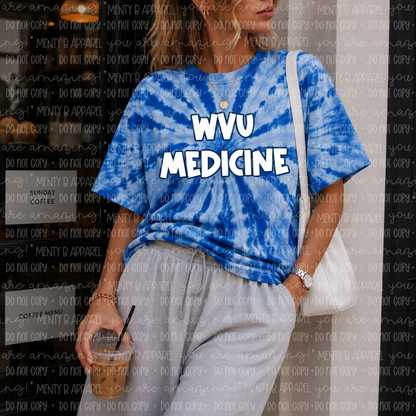 WVU Med Tie Dye