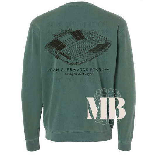 Marshall Field Green Sweatshirt