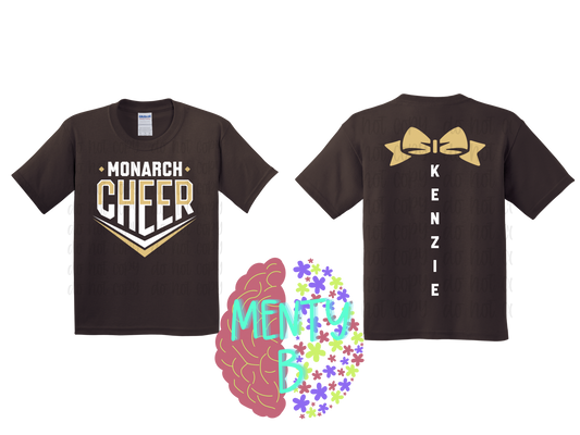 Monarch Cheer Bow - Custom Kids