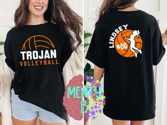 Trojans Volleyball - Custom